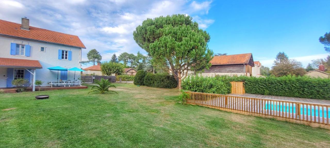 Charmante Maison Dans Les Landes X 10 Avec Piscine Et Salle D Escalade Lue Exterior photo