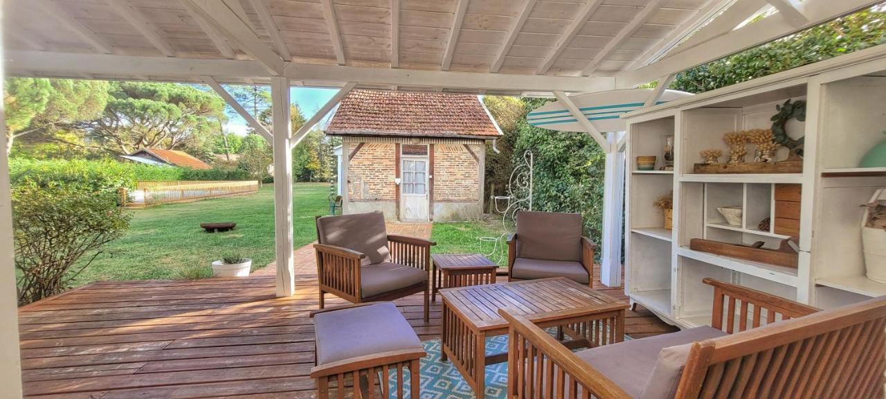Charmante Maison Dans Les Landes X 10 Avec Piscine Et Salle D Escalade Lue Exterior photo