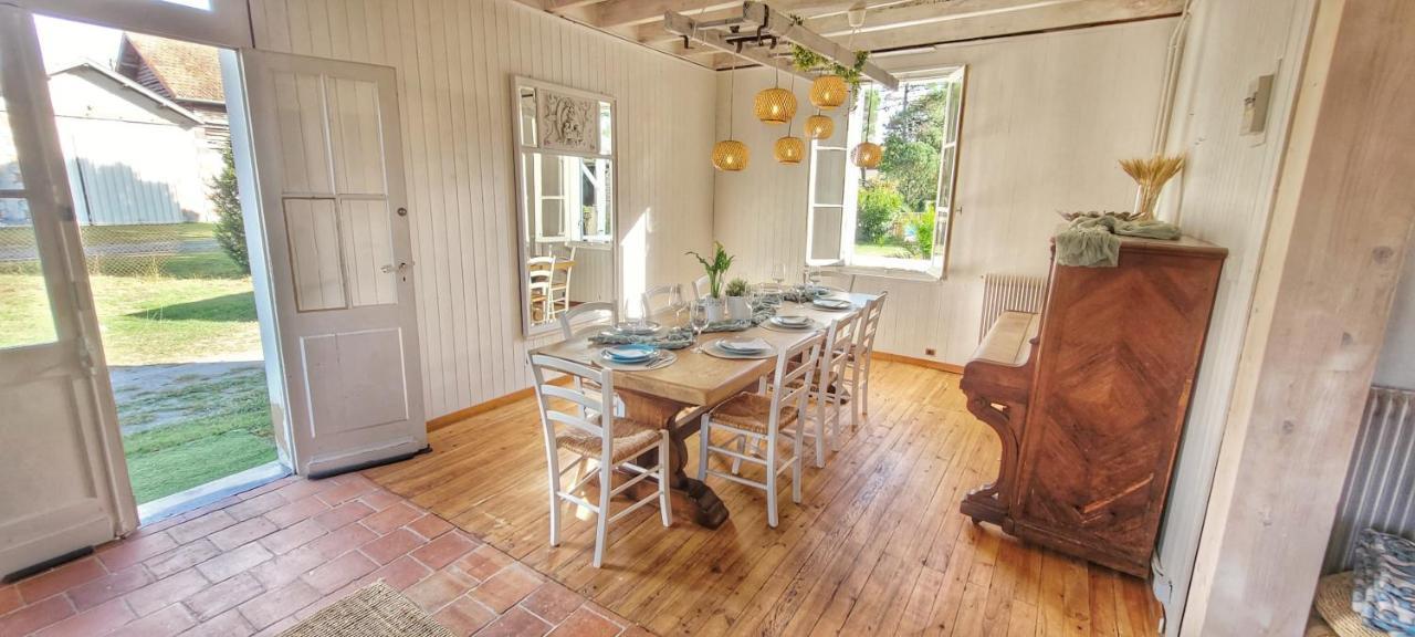 Charmante Maison Dans Les Landes X 10 Avec Piscine Et Salle D Escalade Lue Exterior photo