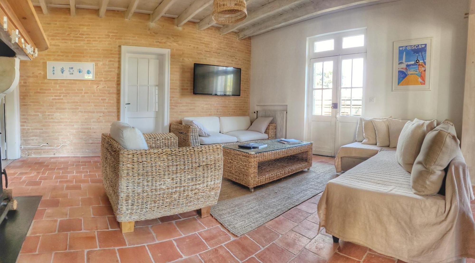 Charmante Maison Dans Les Landes X 10 Avec Piscine Et Salle D Escalade Lue Exterior photo